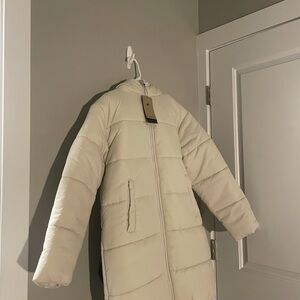 Nike Women's Off-White Puffer Jacket